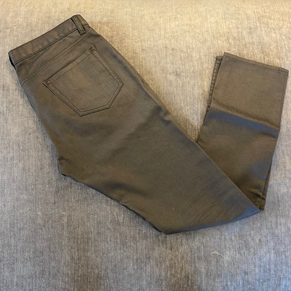 JOHN VARVATOS mens coated denim jean